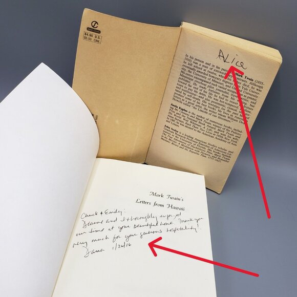 Mark Twain Lot of 5 Non-Fiction Roughing It Mississippi Hawaii Damned Great Dark - Picture 9 of 15